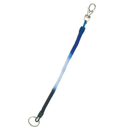 Portachiavi anello duemme molla spirale multicolore 12pz [25597/l]