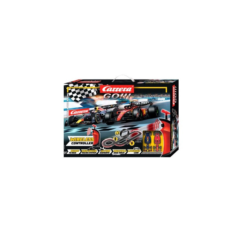 Carrera go formula free racing 1/43 multicolore [20062581]