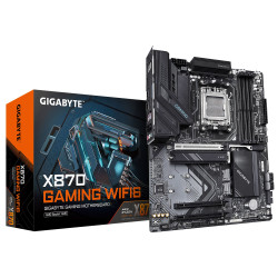 Scheda madre gigabyte x870 gaming wifi6 am5 atx 4xddr5 nero [x870