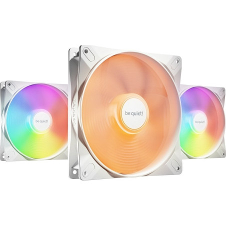 Set ventole be quiet light wings lx pwm per case 140mm bianco 3pz