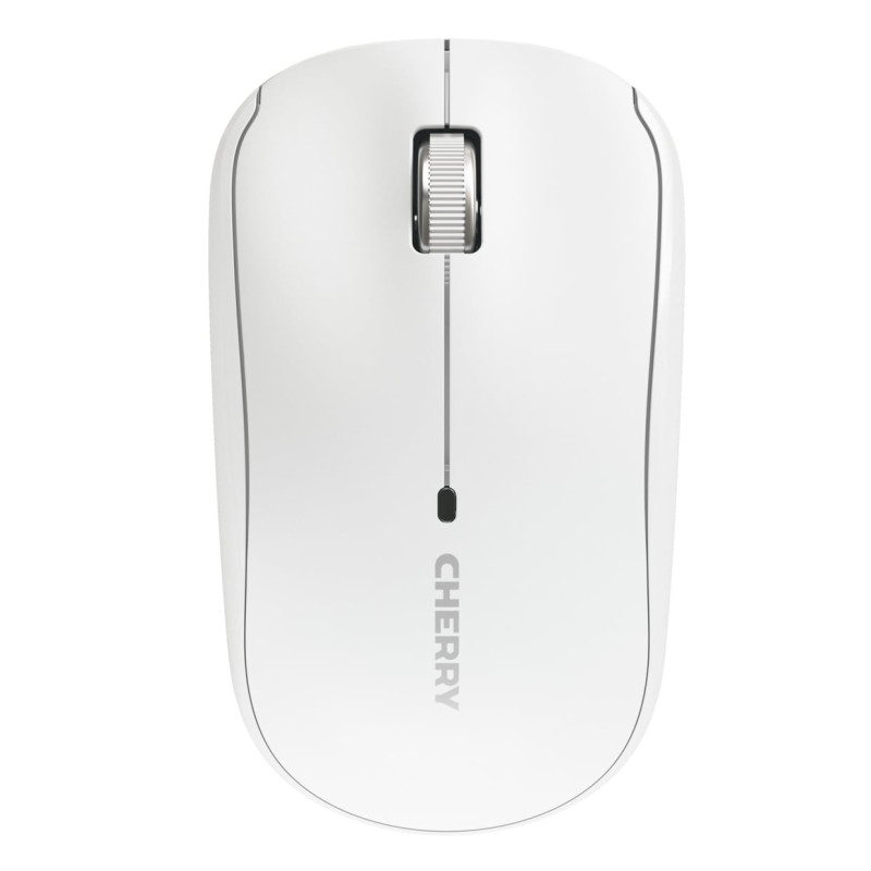 Mouse cherry mw 2200 senza fili ottico 1300dpi bianco [jw-t2200-0]