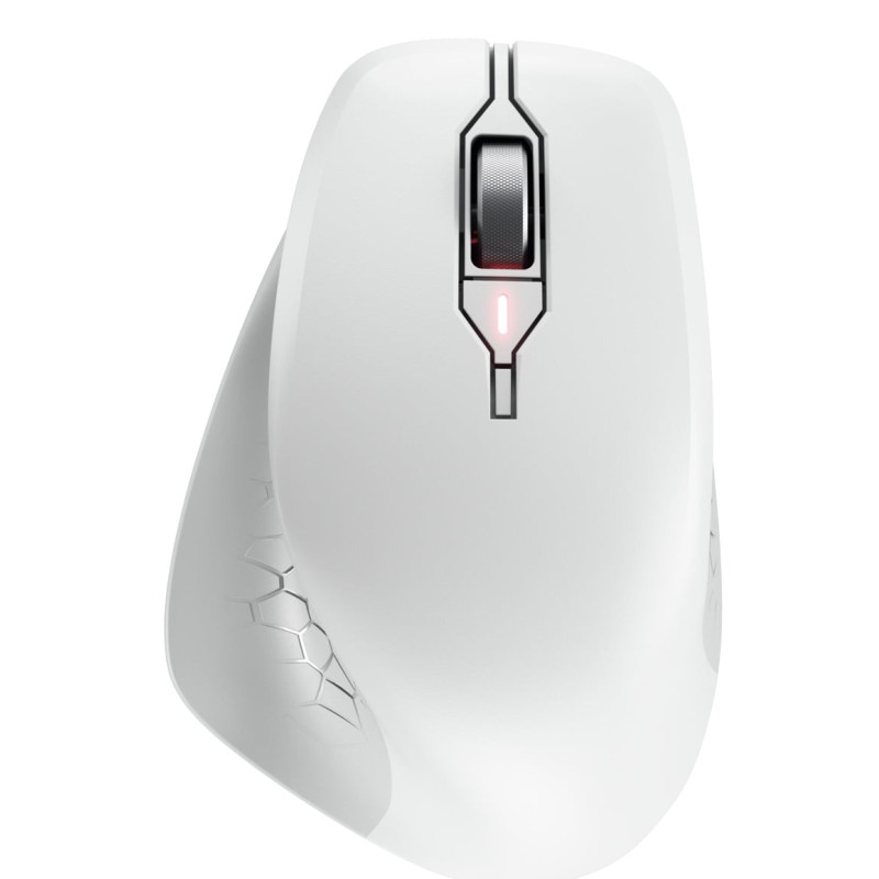 Mouse cherry senza fili ottico 4000 dpi grigio/bianco [jw-8550-0]