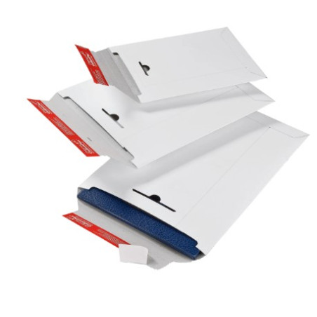 Busta a sacco colompac 310x445x30mm bianco 20pz [cp012.07]