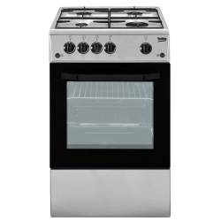 Cucina a gas beko csg42011fs piano cottura a gas 4 fuochi argento