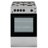 Cucina a gas beko csg42011fs piano cottura a gas 4 fuochi argento