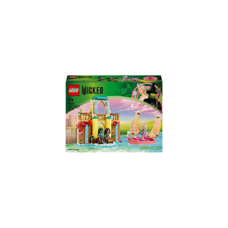 Lego wicked 75681 glinda, elphaba e nessarose alla shiz university