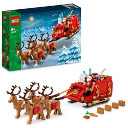 Lego 40499 la slitta di babbo natale 338pz multicolore [40499]