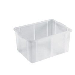 Contenitore giganplast 55x40x28cm 50l bianco [2600m4/bi]