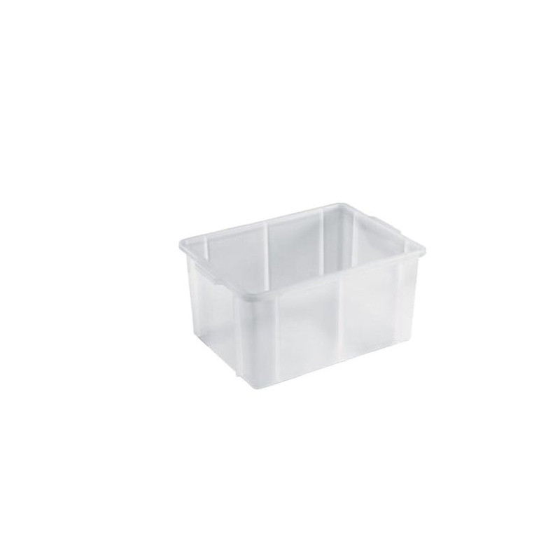 Contenitore giganplast 55x40x28cm 50l bianco [2600m4/bi]