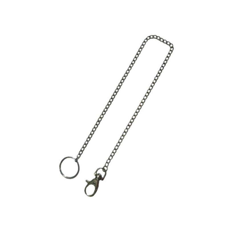 Portachiavi duemme anello catena leggera 40cm 12pz [25590l/b]