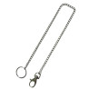 Portachiavi duemme anello catena leggera 40cm 12pz [25590l/b]
