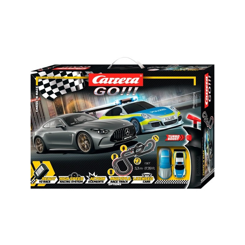 Carrera go chase'n race 1:43 multicolore [20062577]