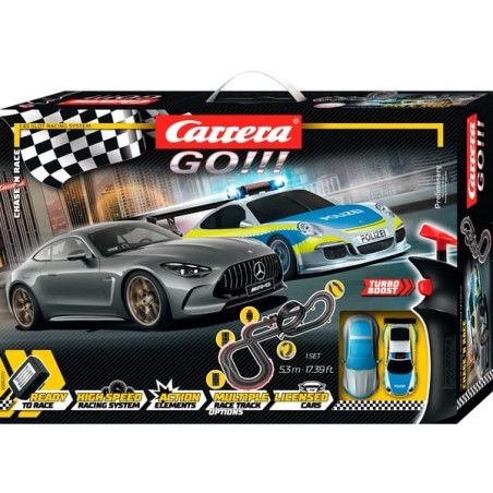 Carrera go chase'n race 1:43 multicolore [20062577]