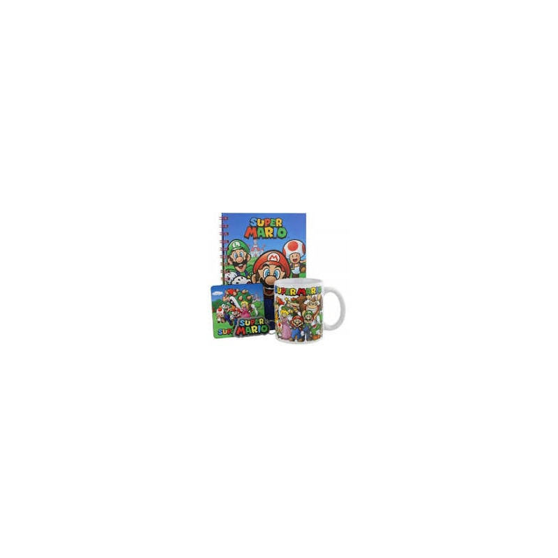 Set regalo pyramid international super mario multicolore