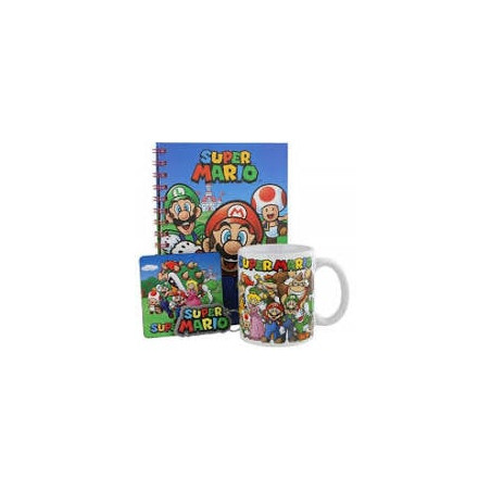 Set regalo pyramid international super mario multicolore