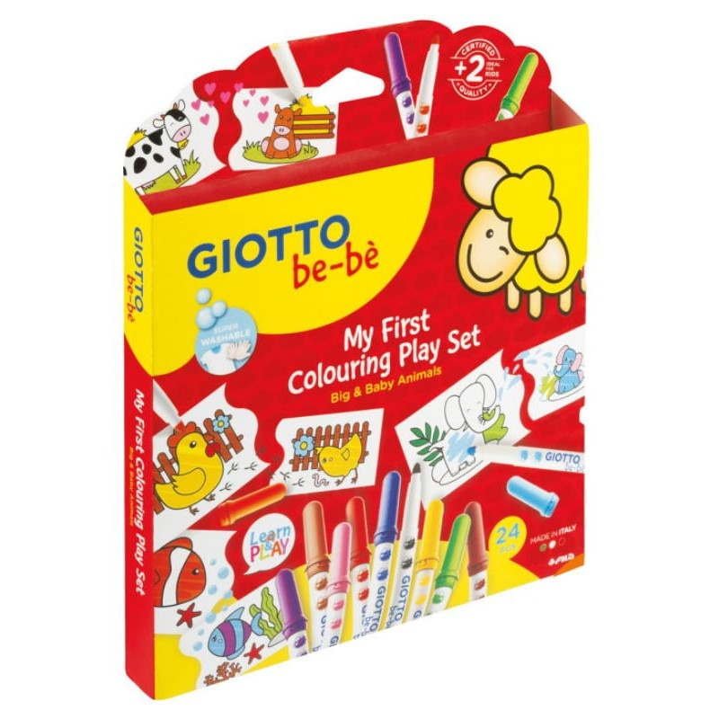 Set da gioco giotto be-be' creativo my first colouring play
