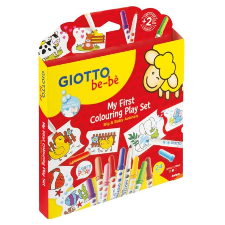 Set da gioco giotto be-be' creativo my first colouring play