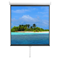 Schermo per proiezione s-box psm-100-2 180x180cm bianco