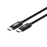 Cavo usb conceptronic ricarica rapida usb-c a usb-c 2m nero