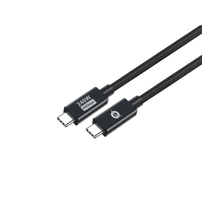Cavo usb conceptronic usb-c a usb-c 1.2m nero [etta04b12]