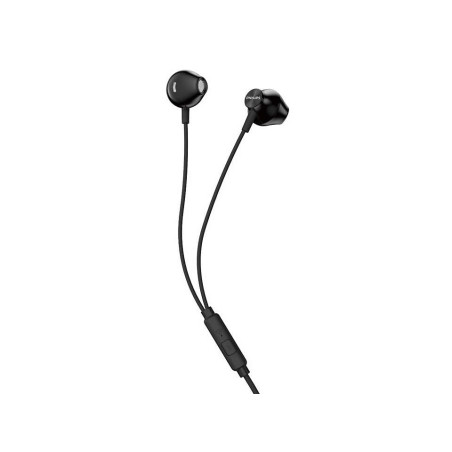 Auricolari philips taue101bk/00 3.5mm per musica/chiamate con microfono