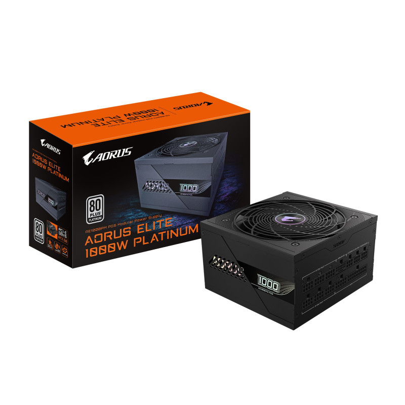 Alimentatore 1000w gigabyte aorus elite p1000w 80 plus platinum nero