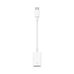 Cavo adattatore apple mj1m2zm/a usb-a 2.0 a usb-c bianco