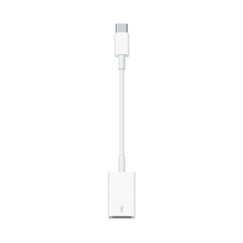 Cavo adattatore apple mj1m2zm/a usb-a 2.0 a usb-c bianco