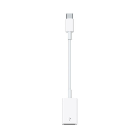 Cavo adattatore apple mj1m2zm/a usb-a 2.0 a usb-c bianco