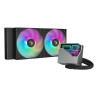 Dissipatore cpu a liquido deepcool lt240 argb/240mm/nero [r-lt240-bkamnc-g-1]