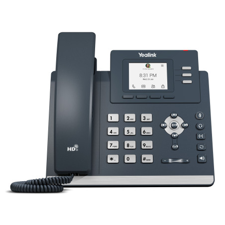 Telefono ip yealink mp52 e2 teams cablato/2.4''/320x240p/2xlan/2xusb/andr.13/grigio