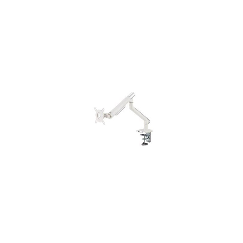 Supporto alterzone arm one usb per monitor in alluminio bianco