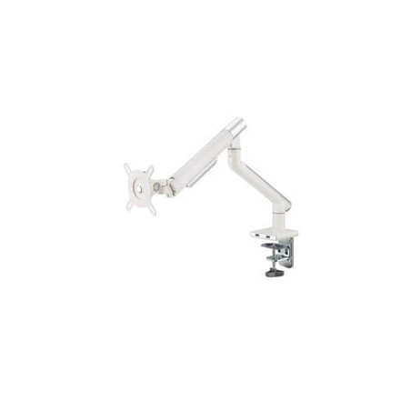 Supporto alterzone arm one usb per monitor in alluminio bianco