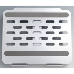 Supporto axagon stnd-lq per notebook/tablet 10-16" argento