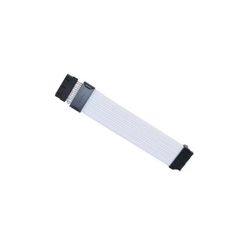 Cavo di prolunga lian li strimer wireless 24-pin rgb 315mm bianco