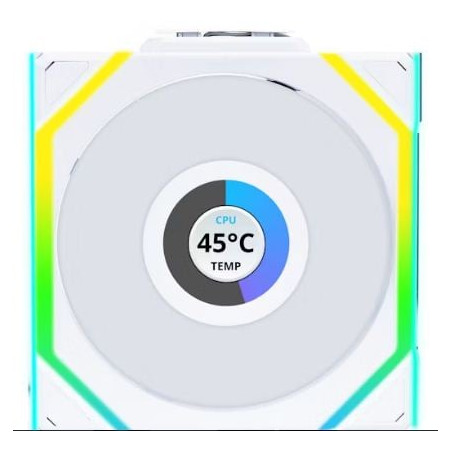 Ventola lian li uni fan sl wireless lcd argb pwm 120mm 5v 1900rpm