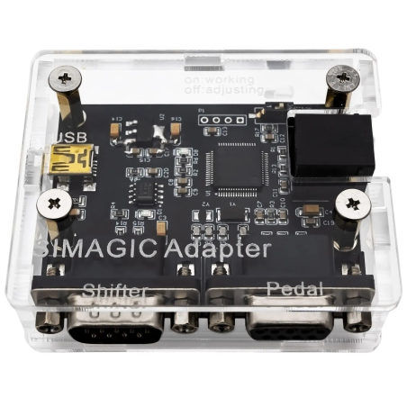 Adattatore periferiche simagic per pedaliera logitech/thrustmaster