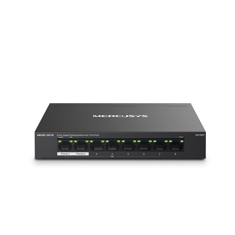 Switch mercusys ms106lp gestito 8 porte gigabit ethernet 10/100/1000