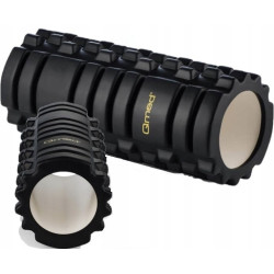 Rullo massaggio mdh con sporgenze massaggianti nero [drqm3r0laxxxp]
