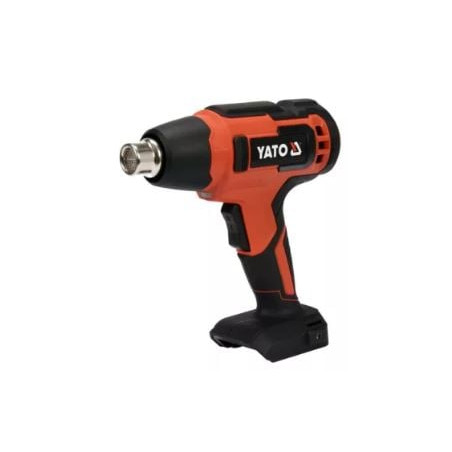 Soffiatore ad aria calda yato a batteria 550gradi c 18v 250w 100ml/min