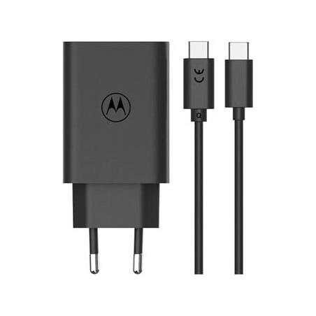 Caricabatterie motorola turbopower 68w gan con cavo 1m usb-c
