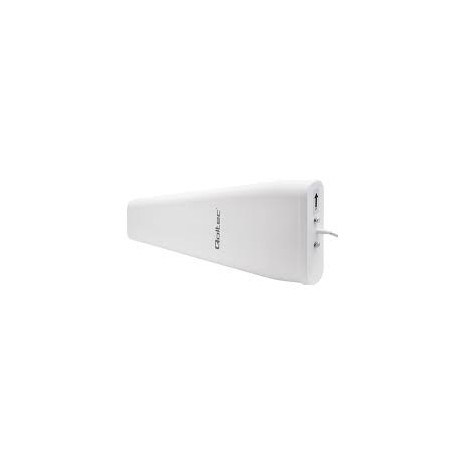Antenna 5g qoltec 57032 da esterno 5g lte dual 14dbi bianco [57032]