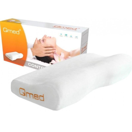 Cuscino riabilitativo per il sonno mdh qmed contour pillow schiuma