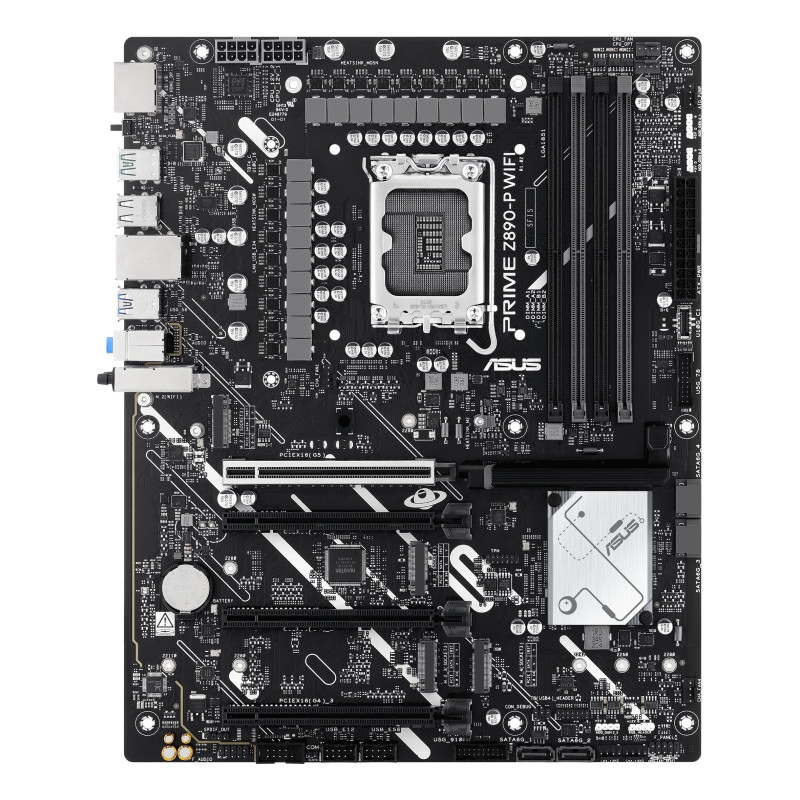 Scheda madre asus prime z890-p wifi atx 4xddr5 nero [90mb1i70-m0eay0]