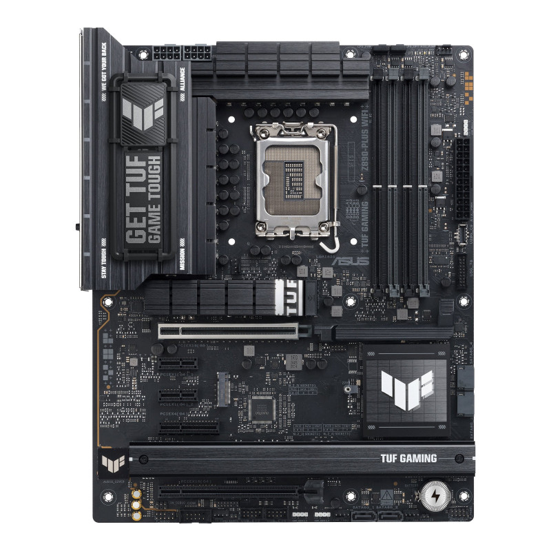 Scheda madre asus tuf gaming z890-plus wifi atx 4xddr5 nero [90mb1iq0-m0eay0]
