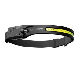 Lampada frontale led esperanza nero [eot067]