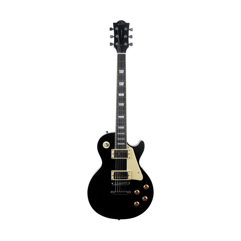 Chitarra elettrica eko ls 300 tipo lp vintage nero [ls300-blk]