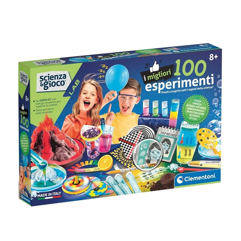 Giochi educativi e scientifici clementoni i migliori 100 esperimenti