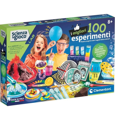 Giochi educativi e scientifici clementoni i migliori 100 esperimenti