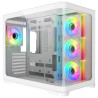 Case itek dark cave curved tower atx argb bianco [itgcadccw]
